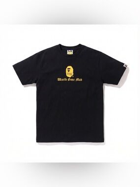 BAPE A Bathing Ape Logo Tee - Black